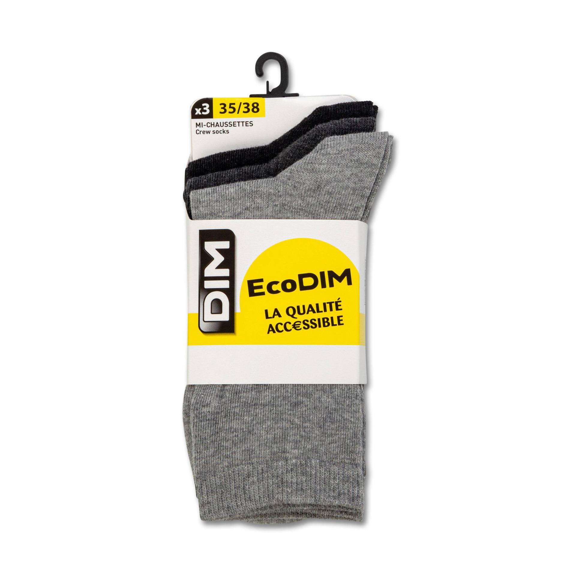 Socken Damen Titangrau 35-38 von DIM