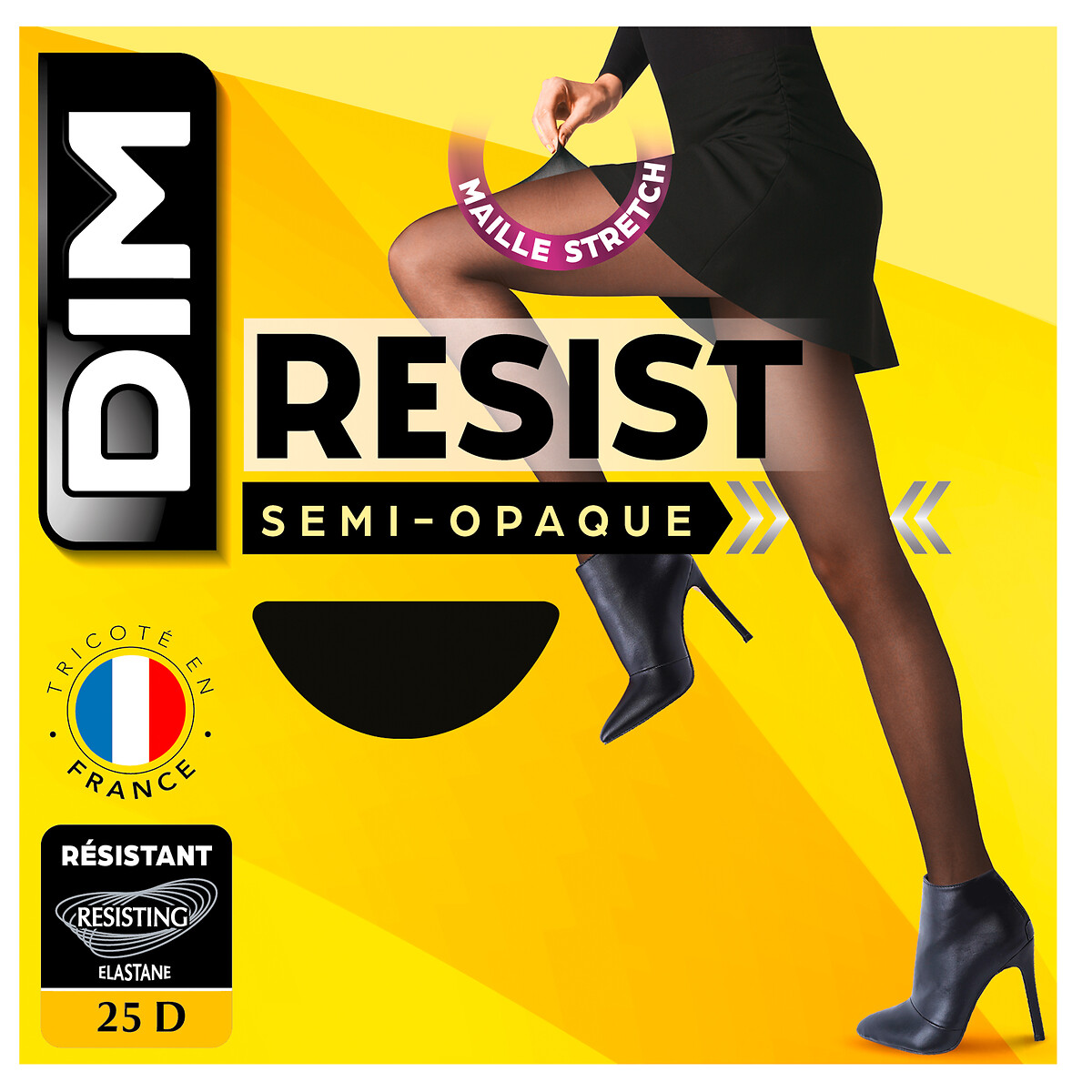 Halb blickdichte Strumpfhose Beauty Resist, 25 den von Dim