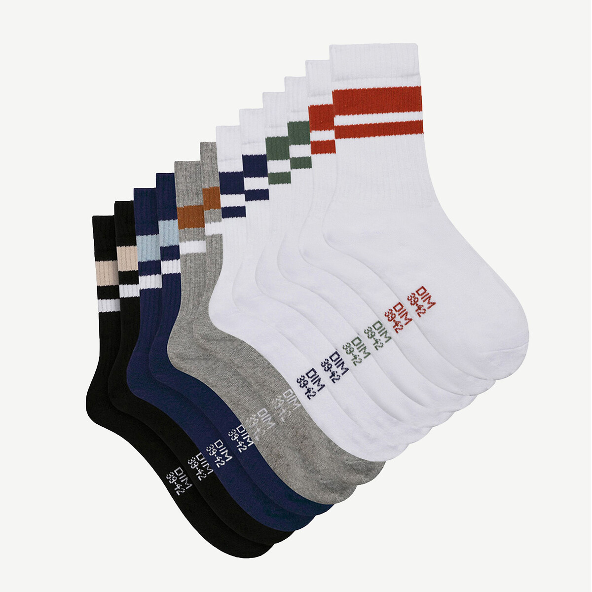 6 Paar Sportsocken von Dim