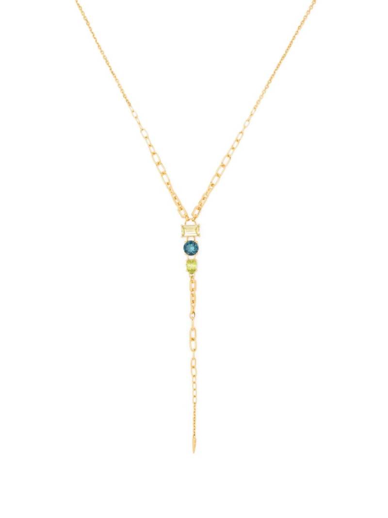 Dinny Hall Gemset lariat necklace - Gold von Dinny Hall