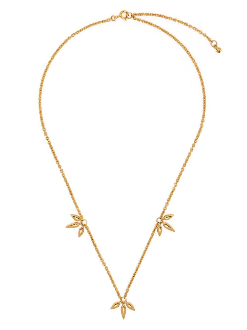 Dinny Hall Sunbeam Cluster charm necklace - Gold von Dinny Hall
