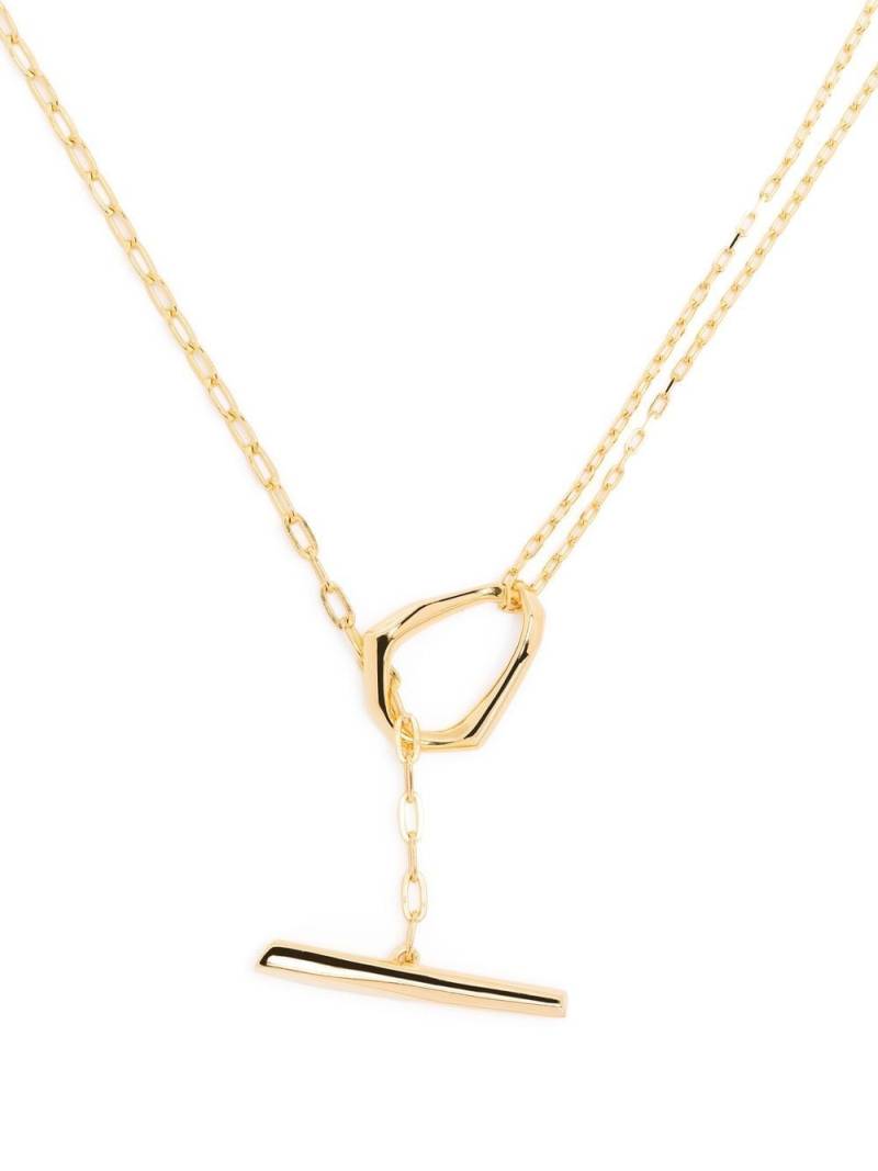 Dinny Hall Thalassa medium T-bar necklace - Gold von Dinny Hall