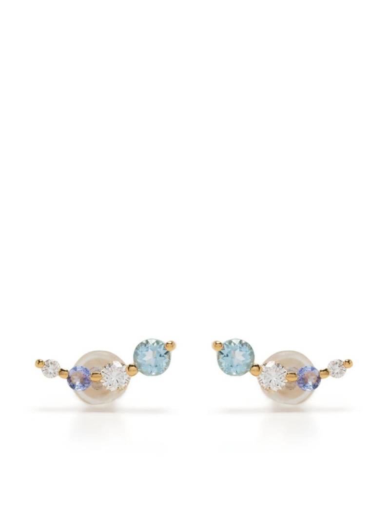 Dinny Hall crystal-embellished stud earrings - Gold von Dinny Hall