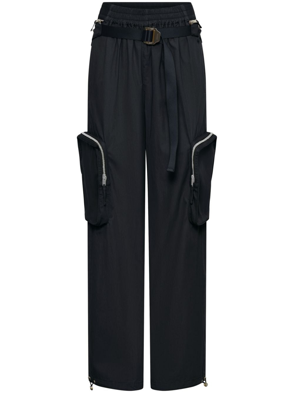 Dion Lee Blouson belted-waist trousers - Black von Dion Lee