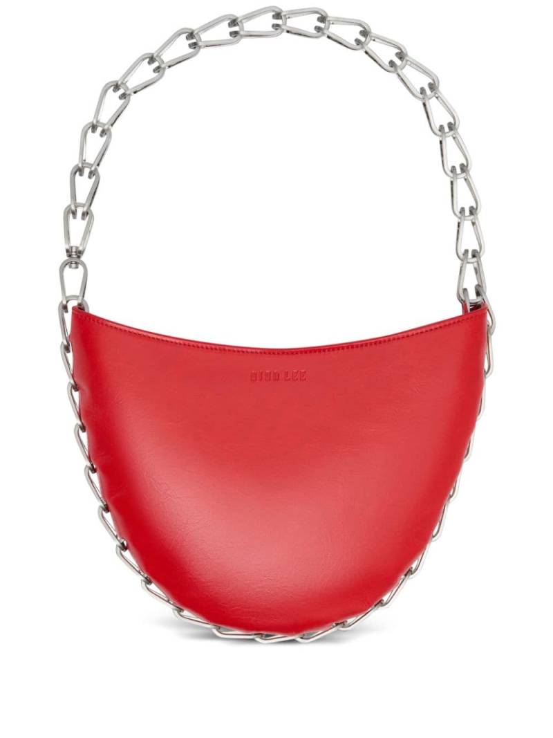 Dion Lee Circle Chain shoulder bag - Red von Dion Lee