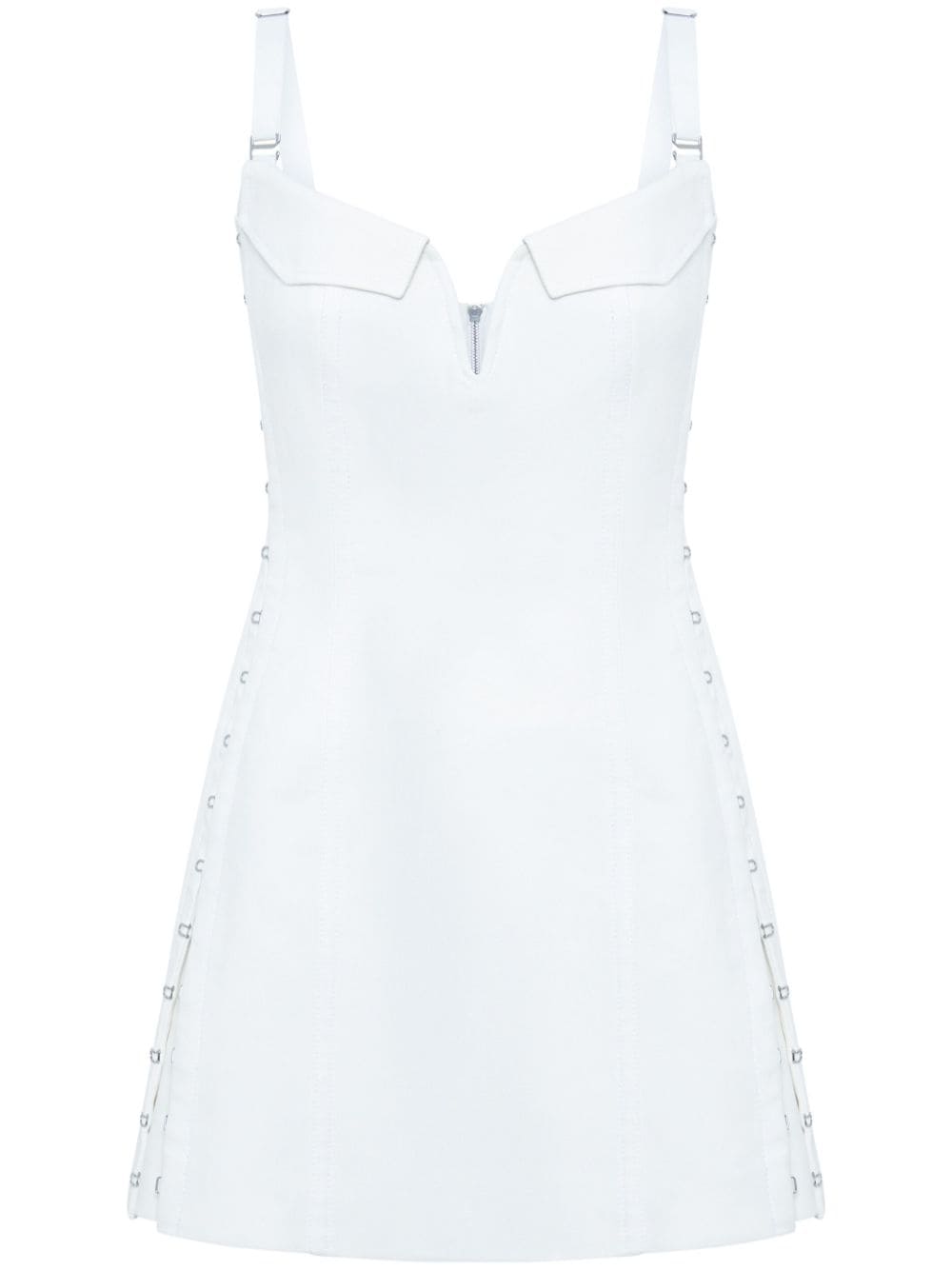 Dion Lee Hook & Eye Pocket dress - White von Dion Lee