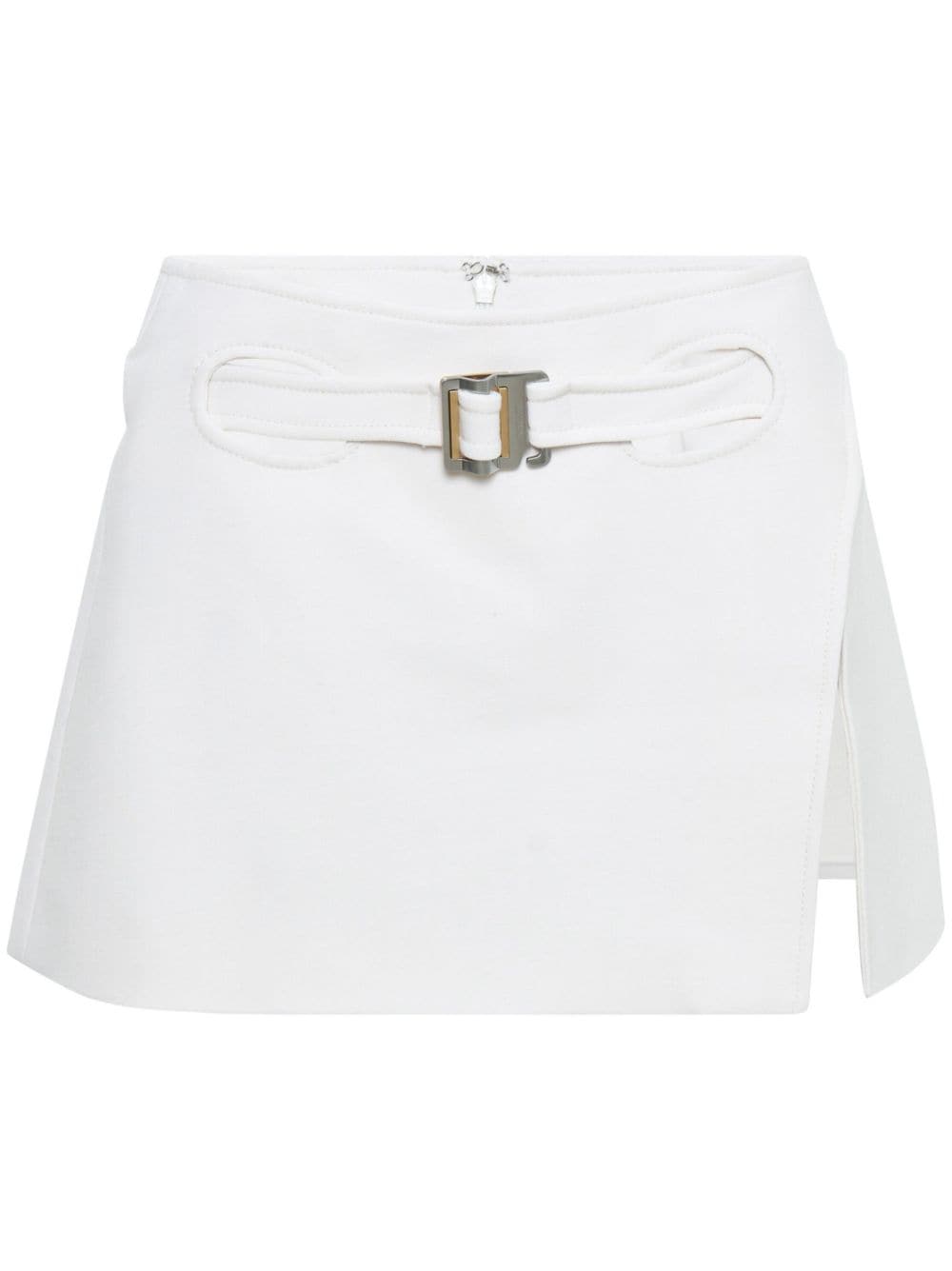 Dion Lee Interloop mini skirt - White von Dion Lee