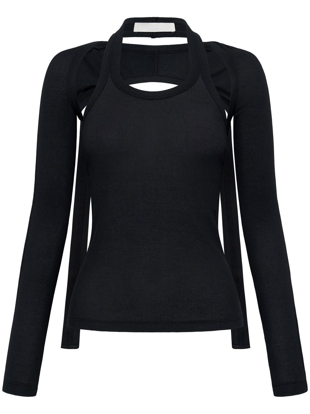 Dion Lee Modular open-back top - Black von Dion Lee