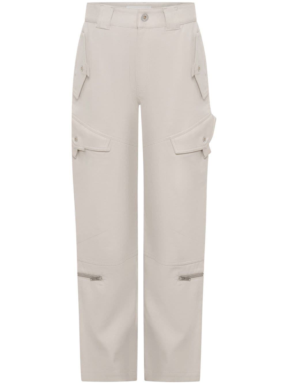 Dion Lee Tactical straight-leg cargo trousers - Neutrals von Dion Lee