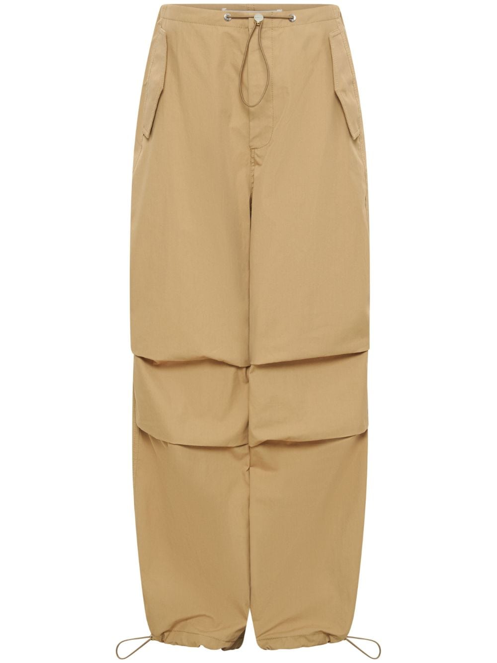 Dion Lee Toggle organic-cotton trousers - Brown von Dion Lee