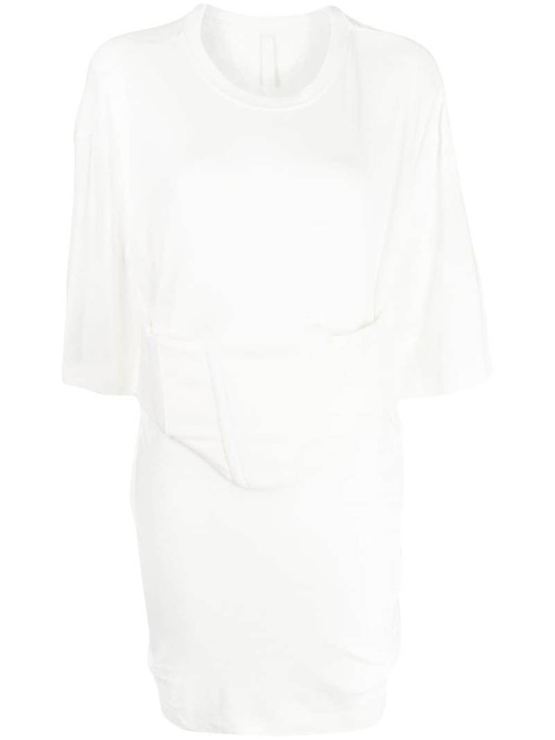 Dion Lee corset-detail tunic top - White von Dion Lee