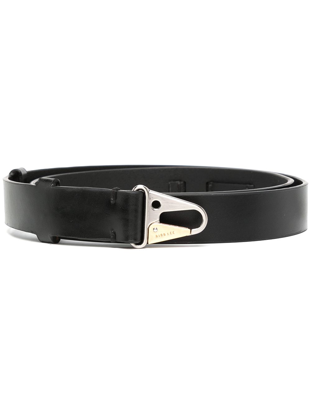 Dion Lee mini dog clip belt - Black von Dion Lee
