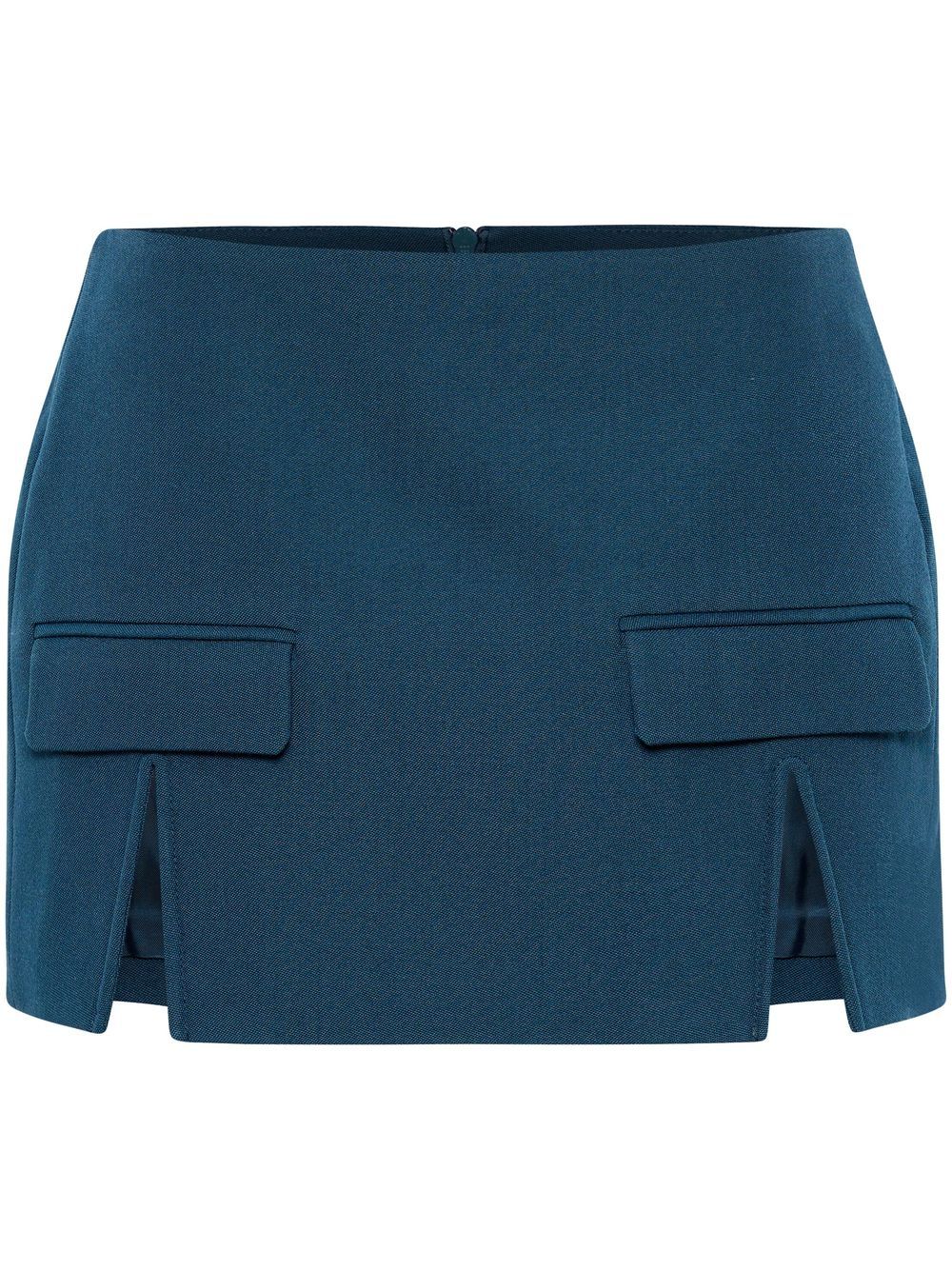 Dion Lee split-hem mini skirt - Blue von Dion Lee