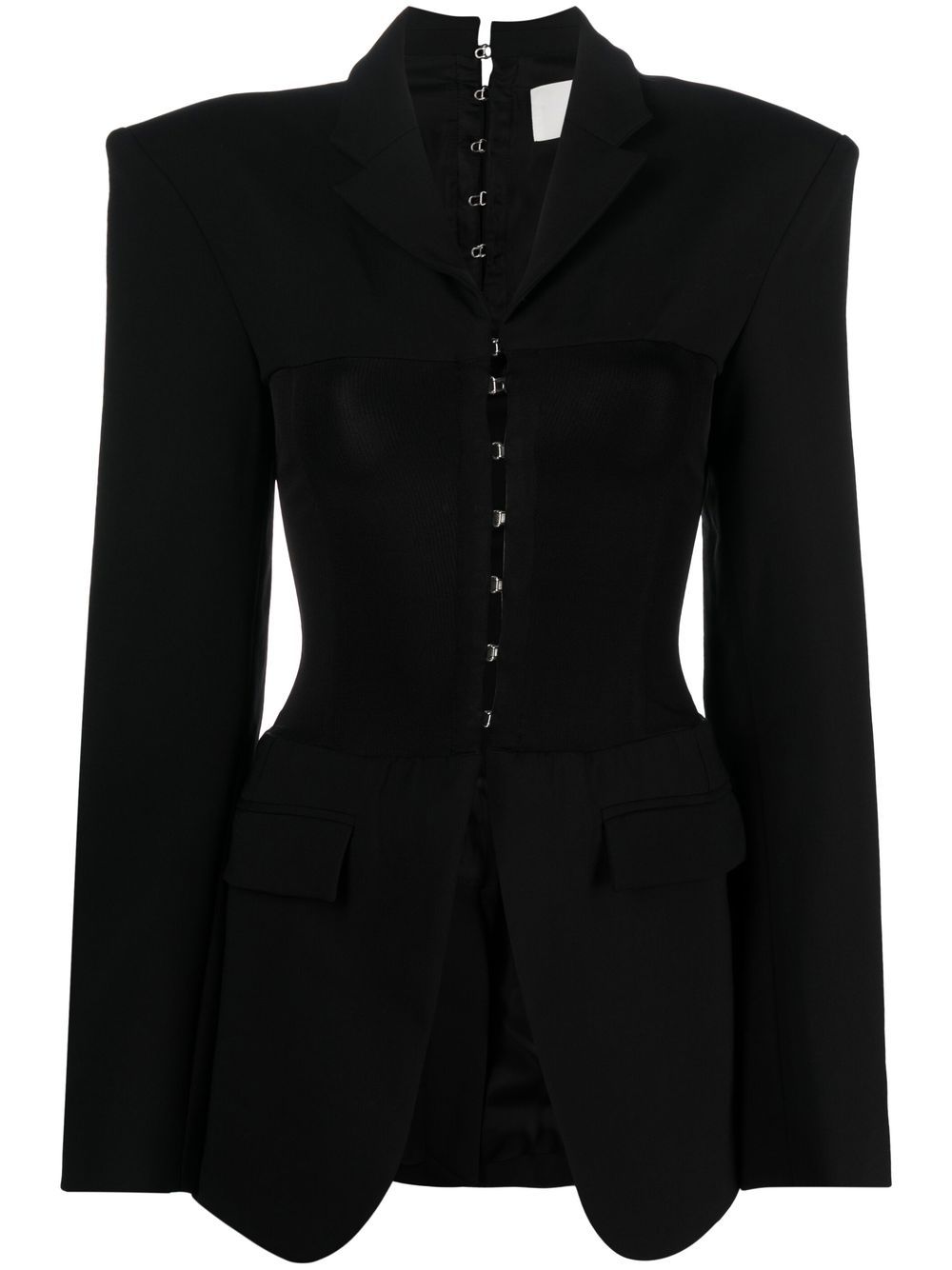 Dion Lee Corset Tube blazer - Black von Dion Lee