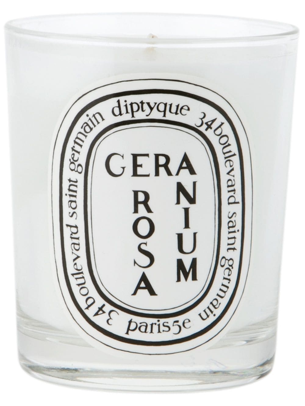 Diptyque 'Geranium Rosa' candle - White von Diptyque