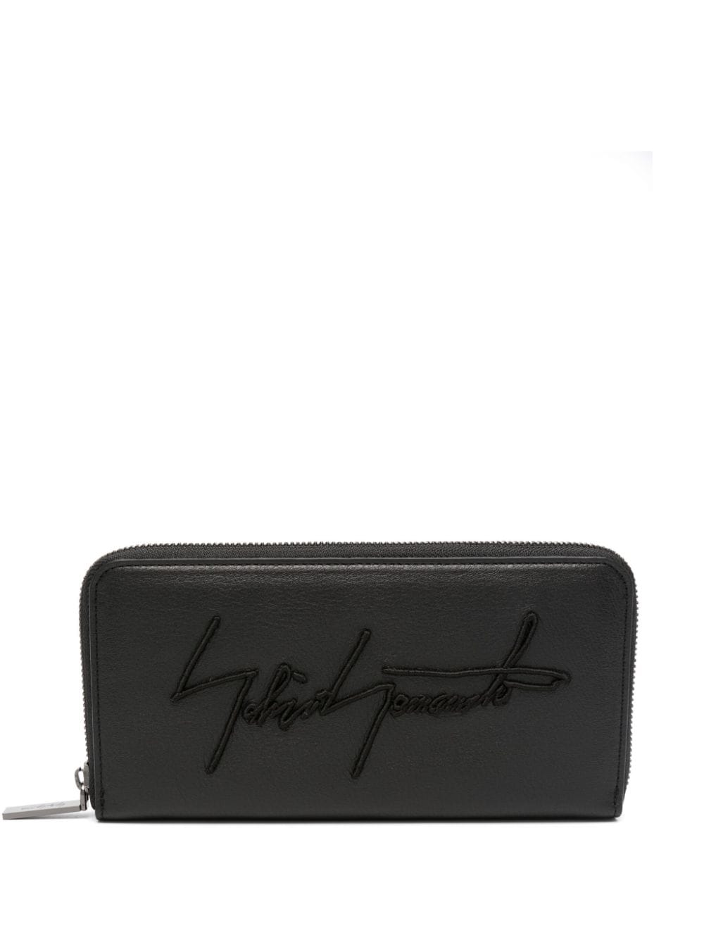 Discord Yohji Yamamoto logo-embossed leather wallet - Black von Discord Yohji Yamamoto