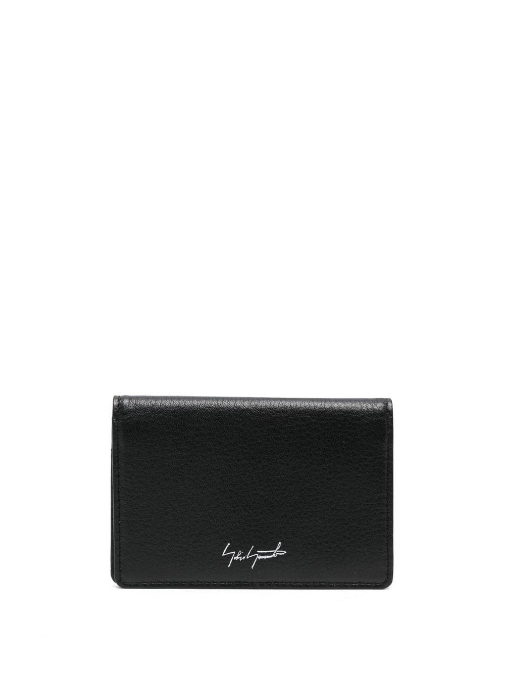 Discord Yohji Yamamoto logo-print card holder - Black von Discord Yohji Yamamoto