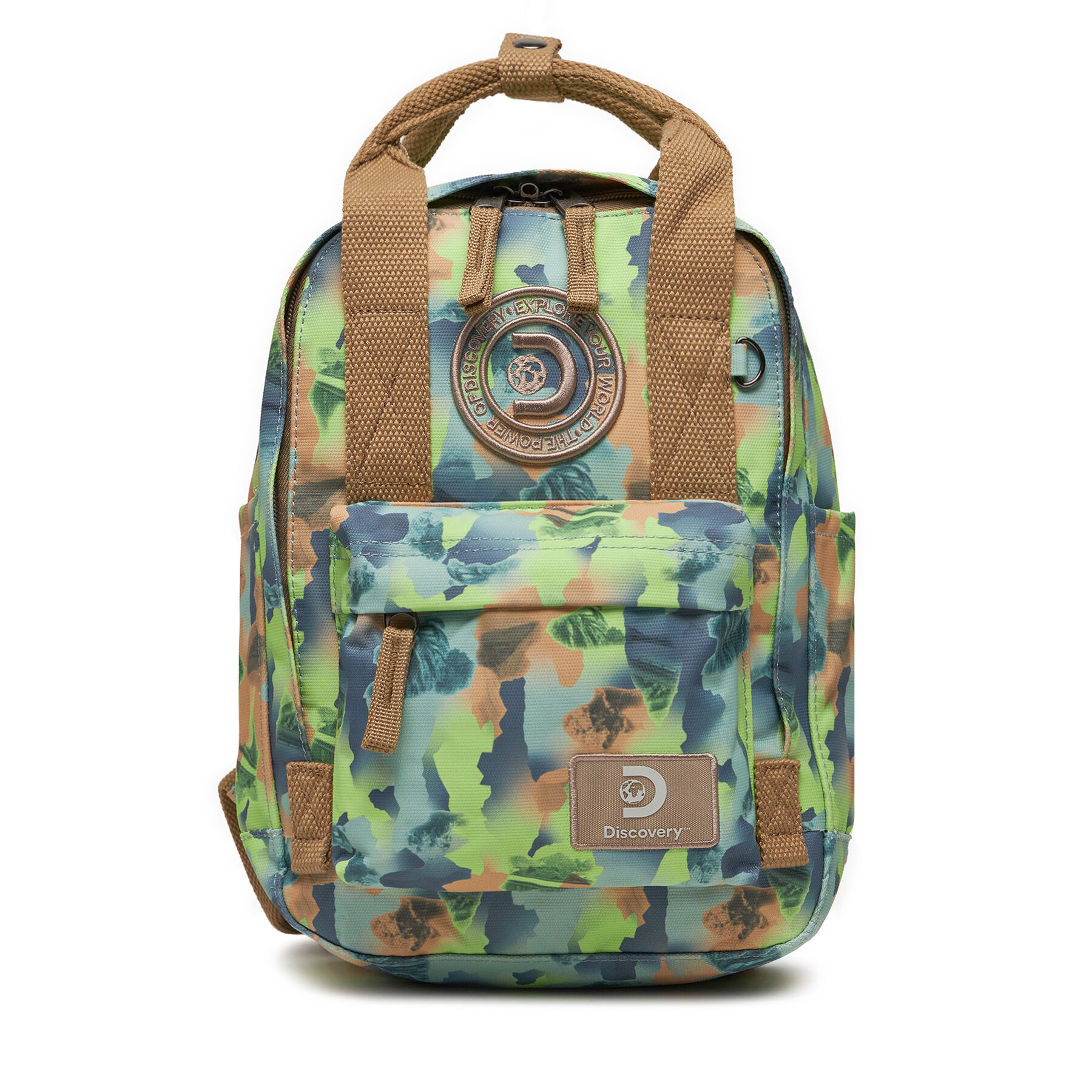 Rucksack Discovery Small D00811.21 Green Camo von Discovery