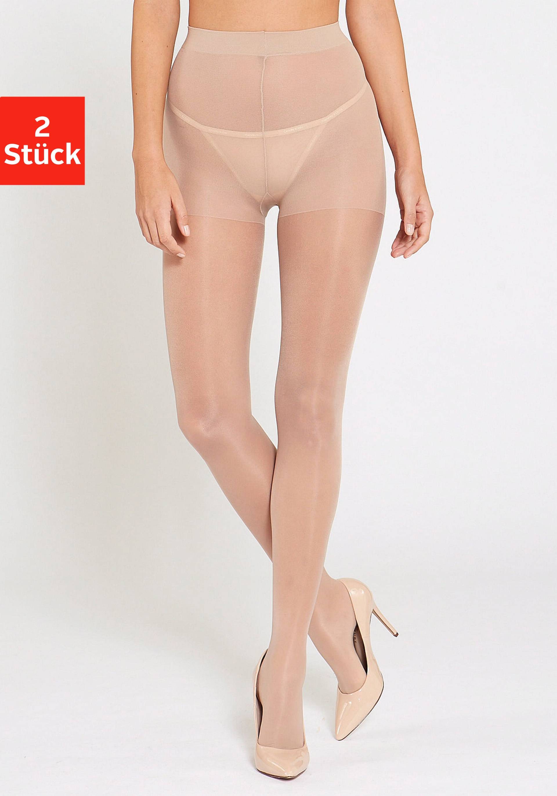 LASCANA Stützstrumpfhose, 40 DEN, (2 St.) von Lascana