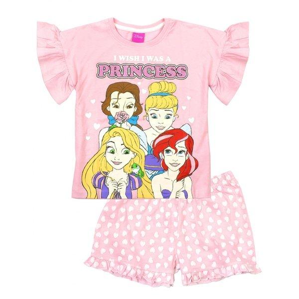 Schlafanzug Mit Shorts Mädchen Pink 116 von Disney PRINCESS