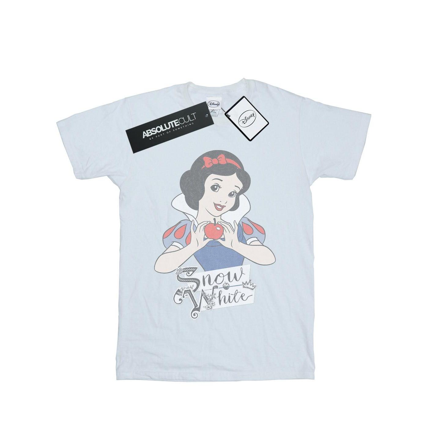 Snow White Apple Tshirt Mädchen Weiss 116 von Disney PRINCESS