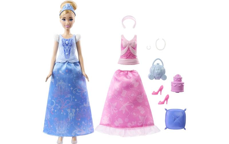 Disney Princess Anziehpuppe »2-in-1-Geschichten Cinderella-Modepuppe« von Disney Princess