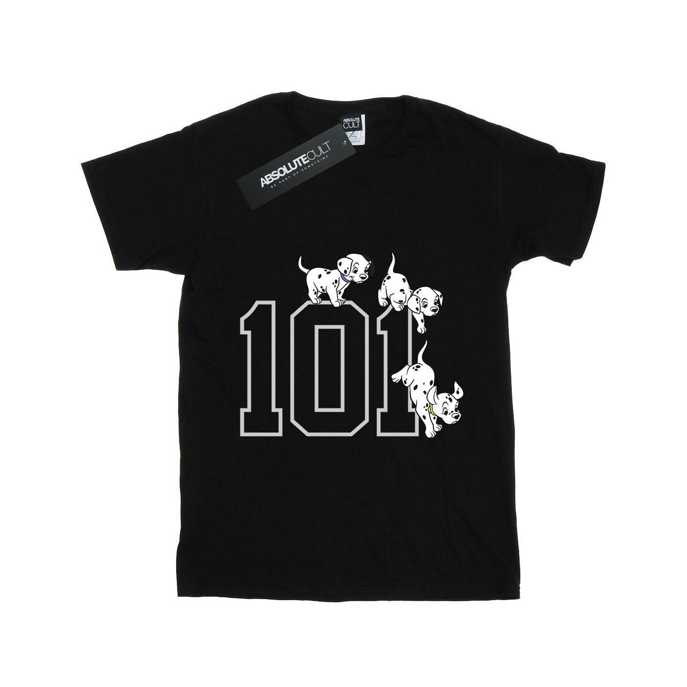 101 Dalmatians 101 Doggies Tshirt Jungen Schwarz 116 von Disney