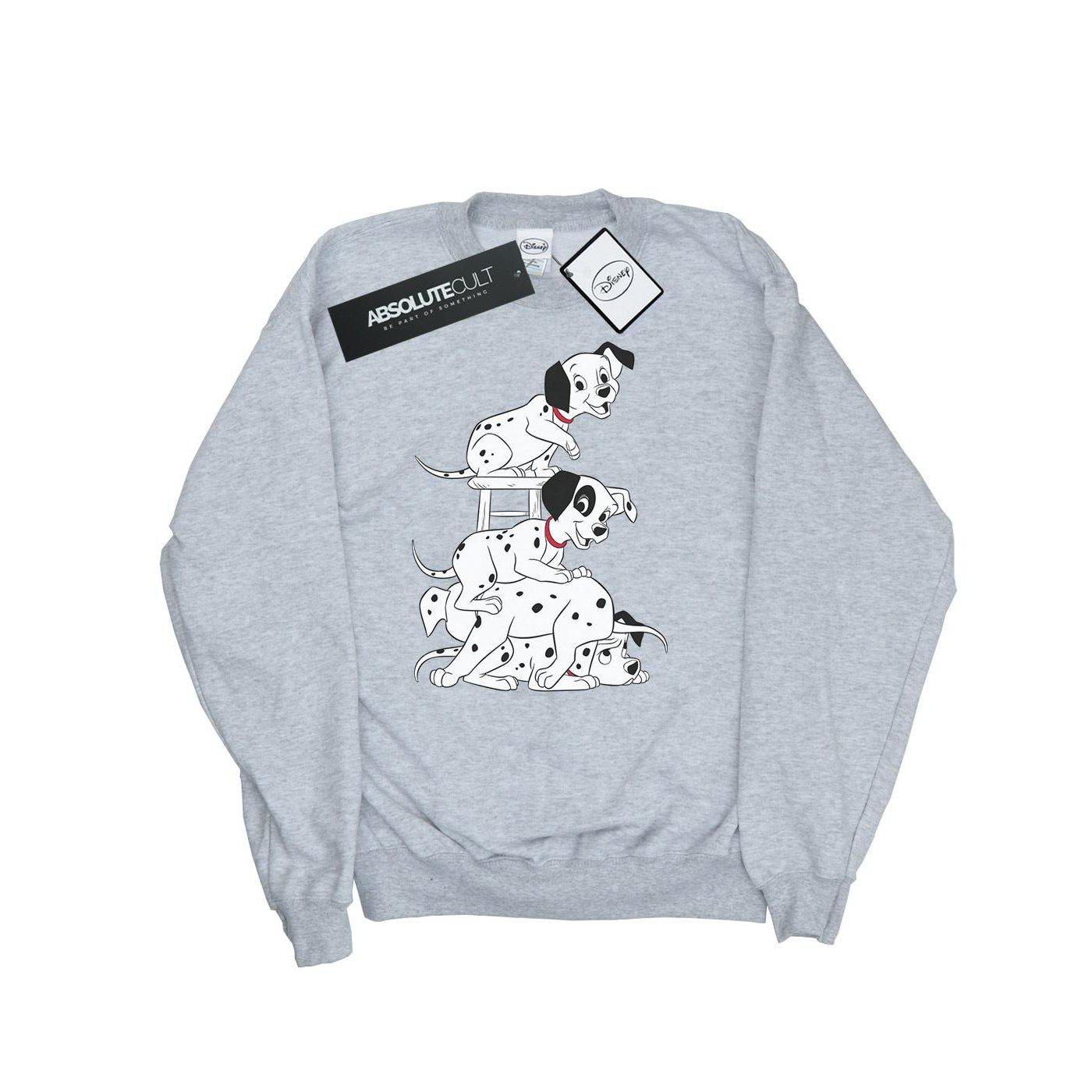 101 Dalmatians Chair Sweatshirt Herren Grau S von Disney