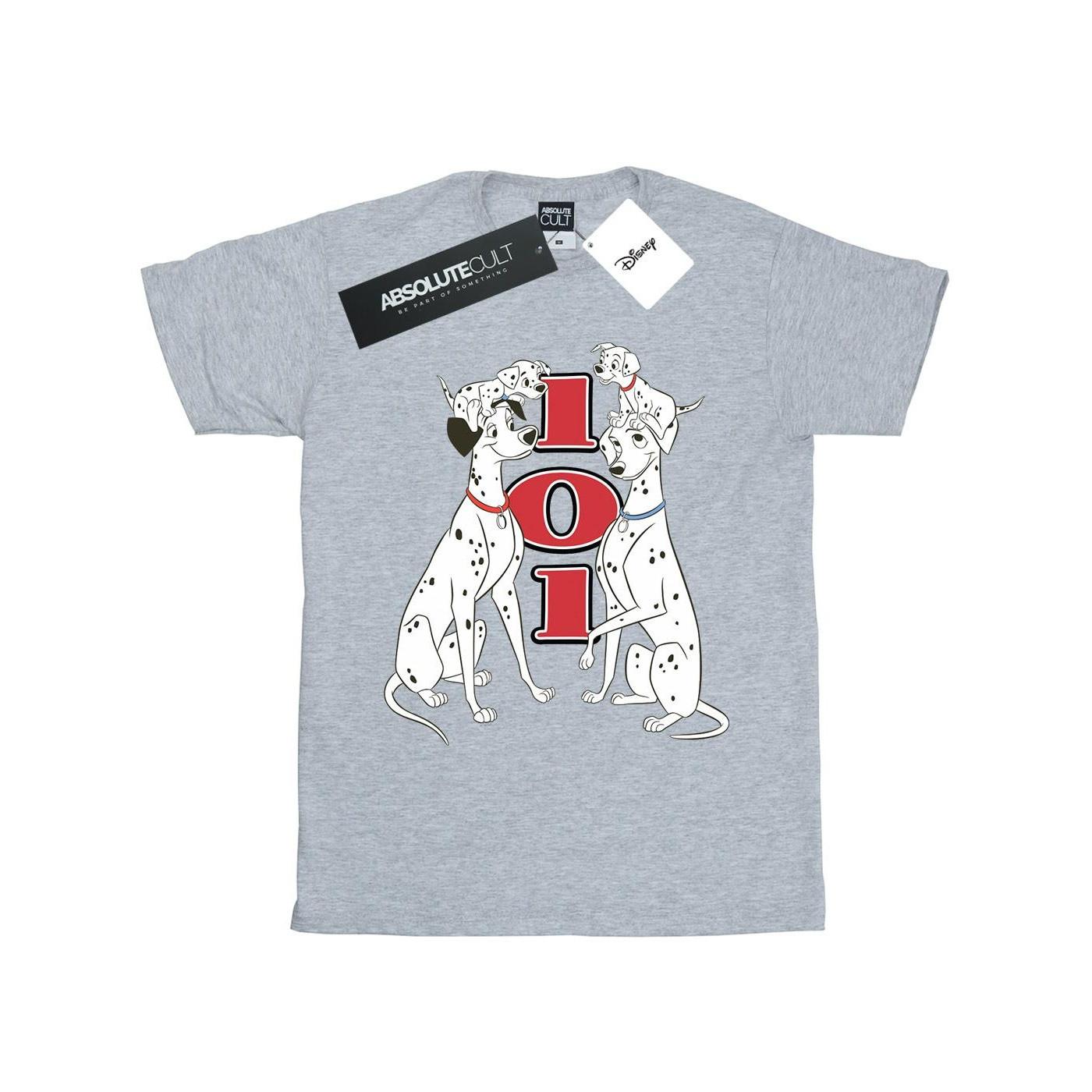 101 Dalmatians Family Tshirt Jungen Grau 104 von Disney