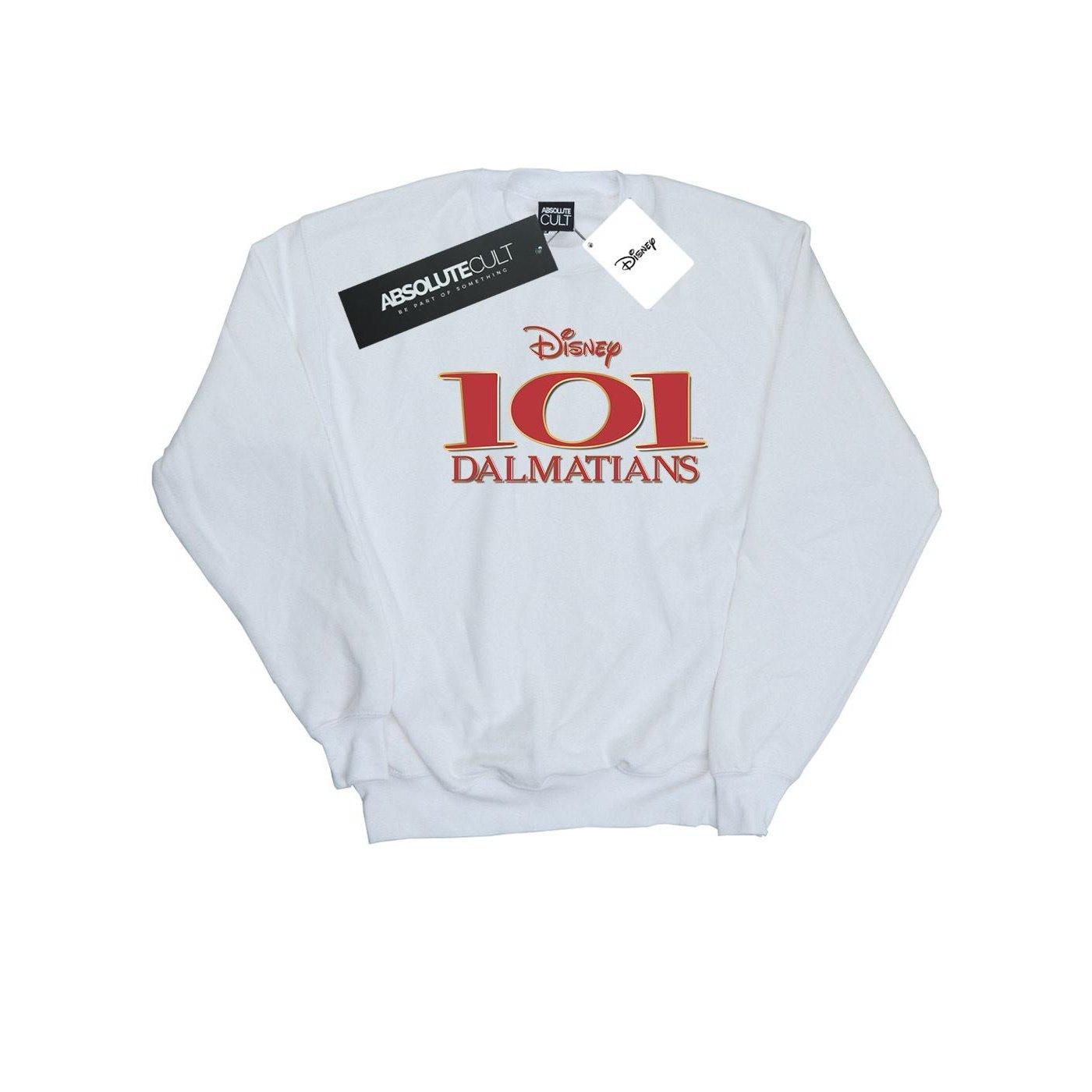 101 Dalmatians Logo Sweatshirt Herren Weiss M von Disney