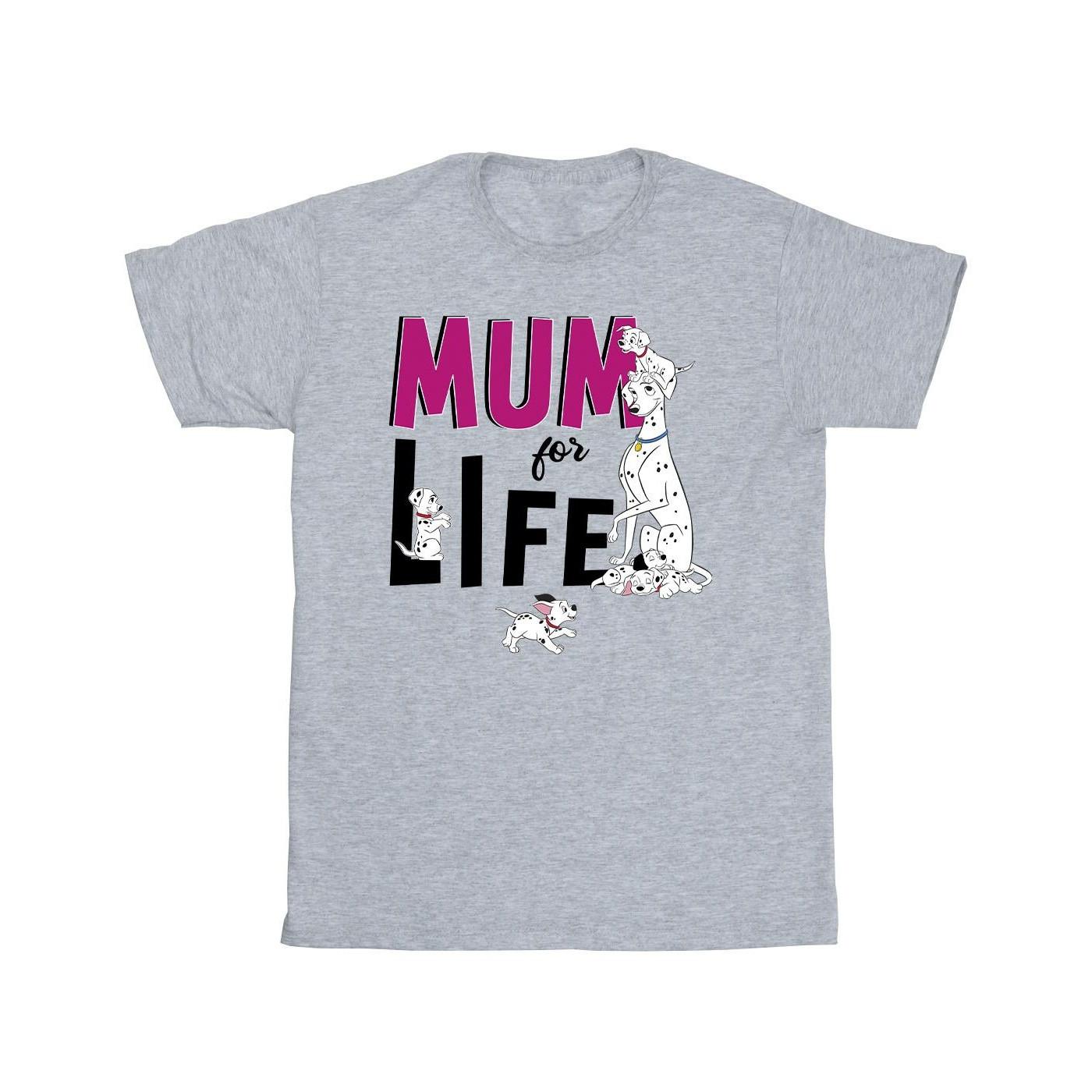 101 Dalmatians Mum For Life Tshirt Jungen Grau 140/146 von Disney