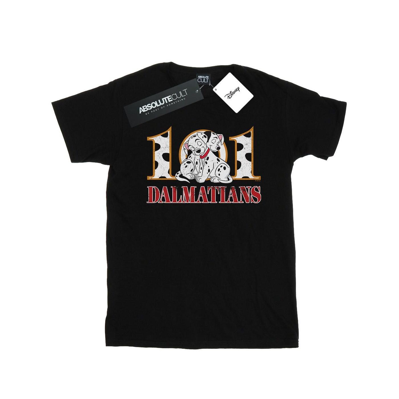 101 Dalmatians Puppy Hug Tshirt Mädchen Schwarz 116 von Disney