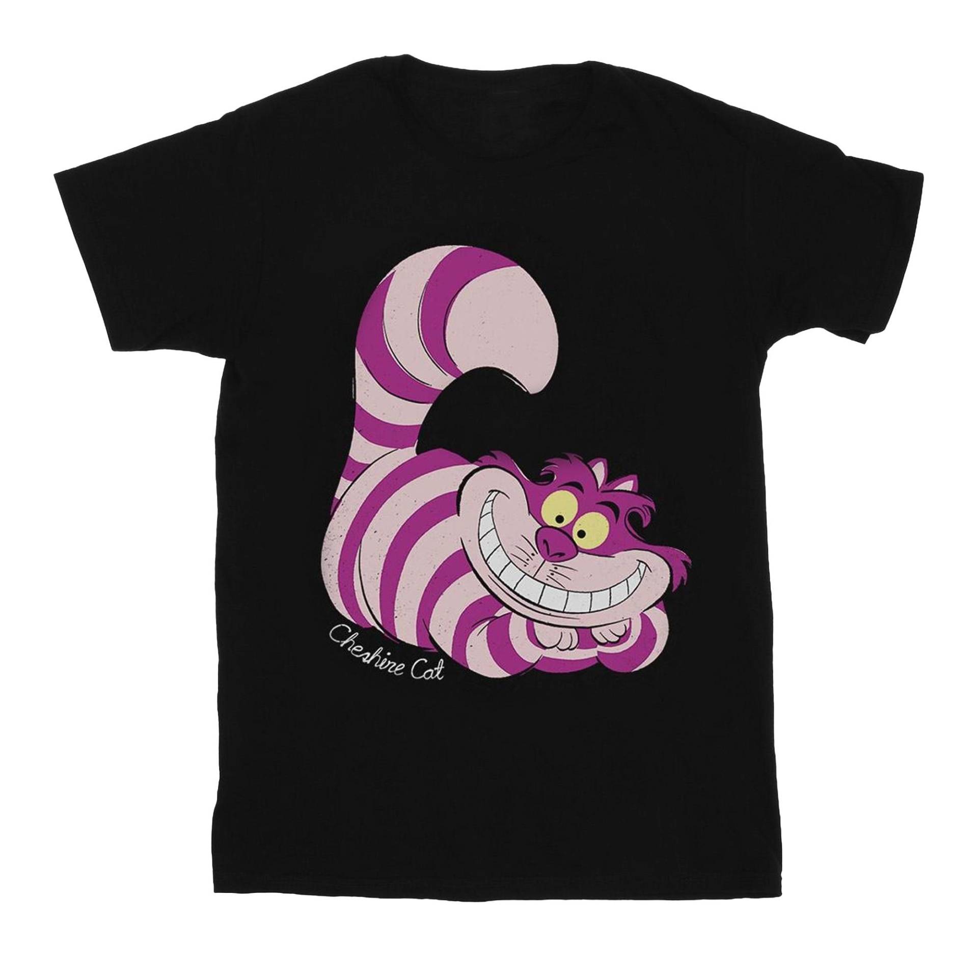 Alice In Wonderland Cheshire Cat Tshirt Jungen Schwarz 116 von Disney