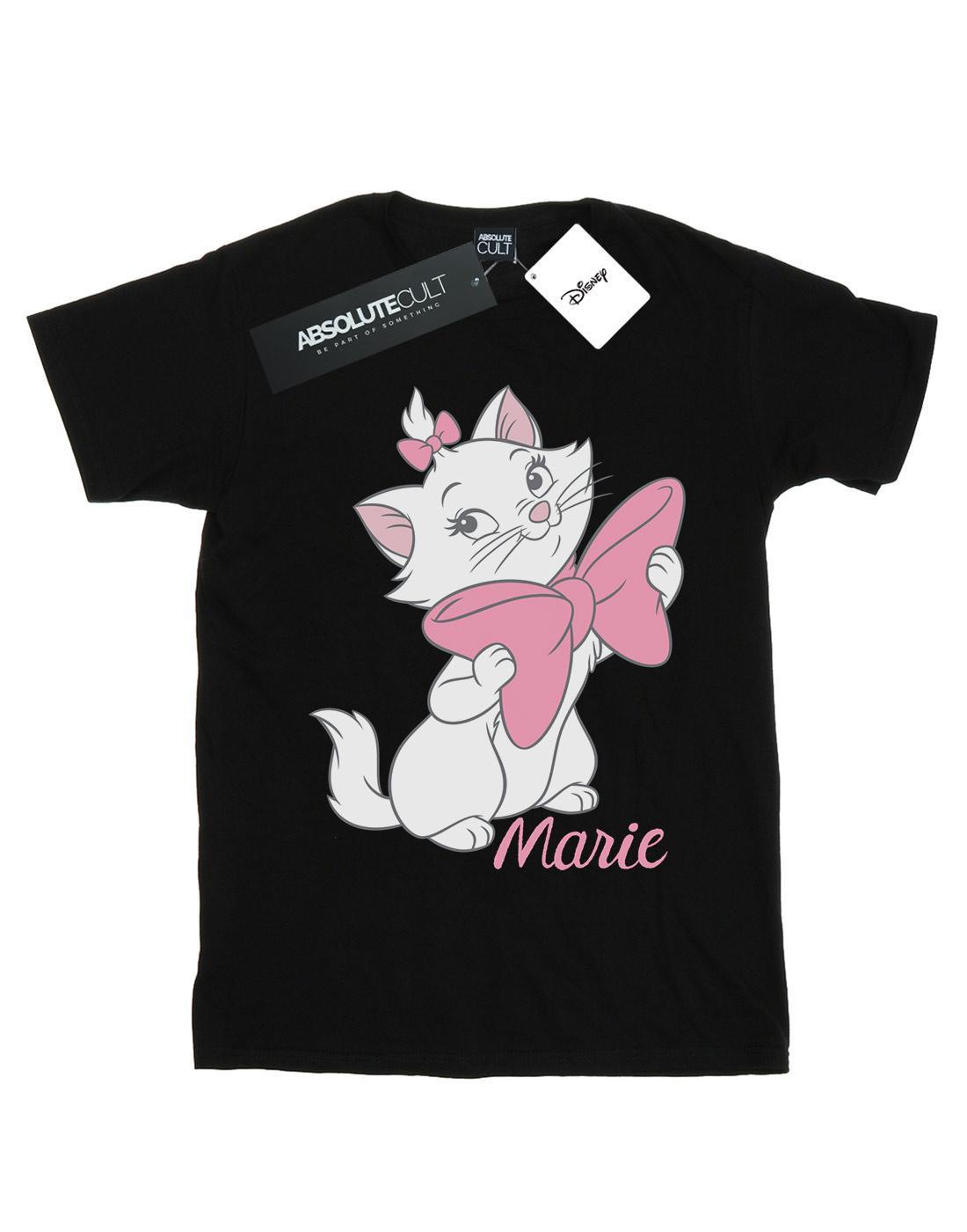 Aristocats Marie Bow Tshirt Damen Schwarz XXL von Disney