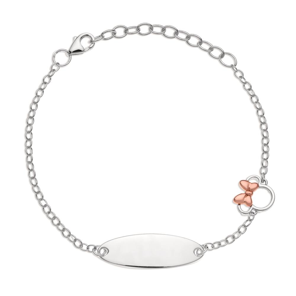 Disney Kinder Armband Silber rosé bicolor 12-15 cm verstellbar von Disney