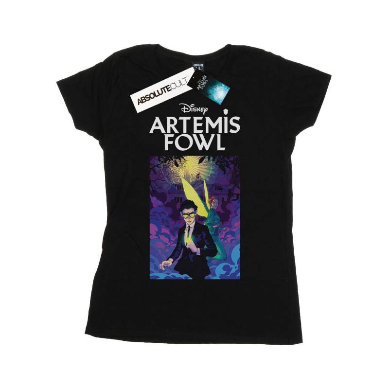 Artemis Fowl Book Cover Tshirt Damen Schwarz L von Disney