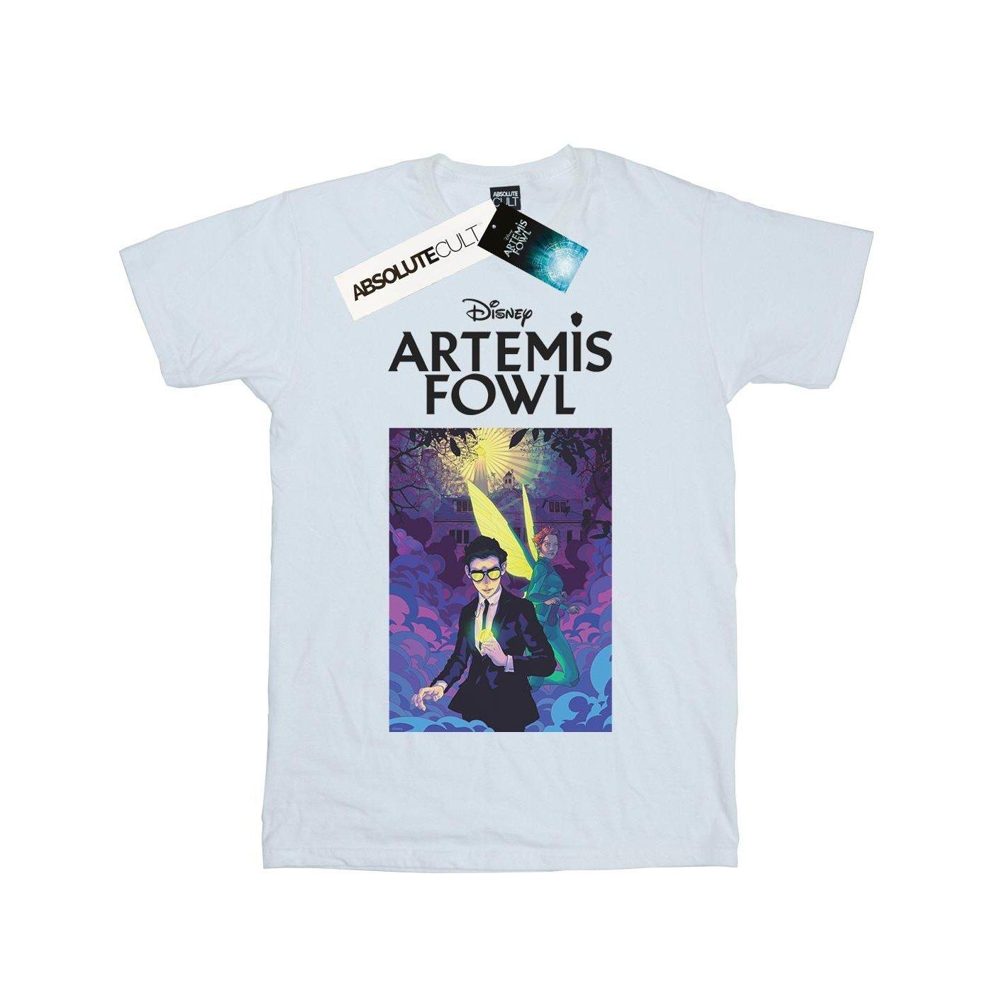 Artemis Fowl Book Cover Tshirt Damen Weiss 3XL von Disney