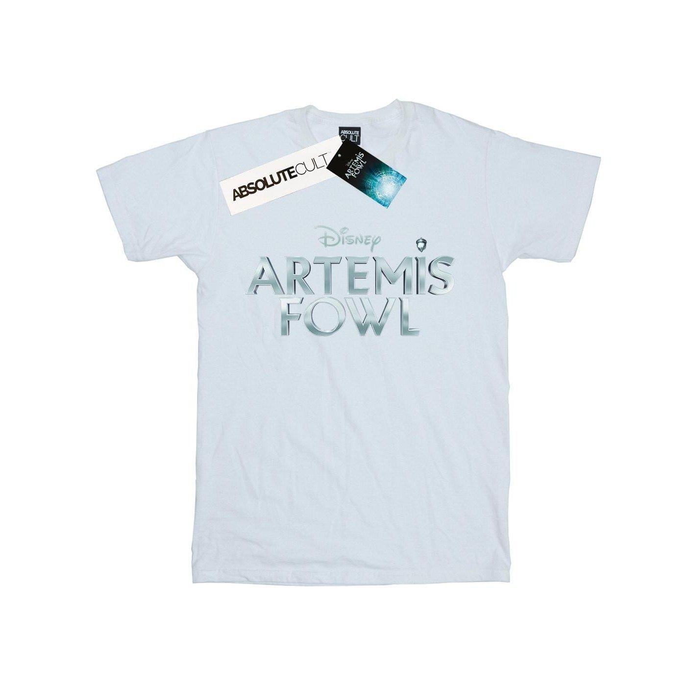 Artemis Fowl Movie Logo Tshirt Damen Weiss 4XL von Disney