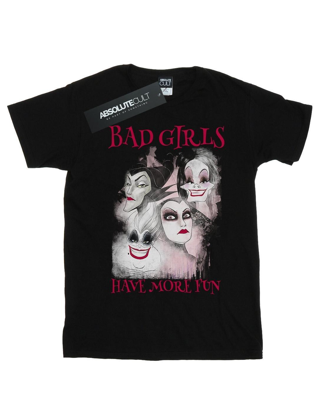 Bad Girls Have More Fun Tshirt Unisex Schwarz 152-158 von Disney