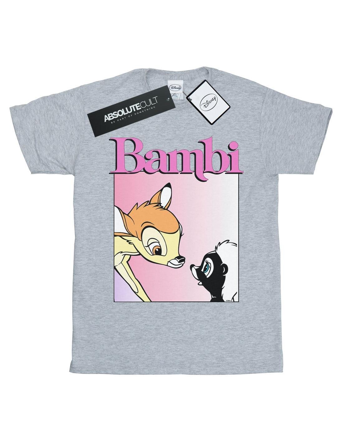 Bambi Nice To Meet You Tshirt Damen Grau XXL von Disney