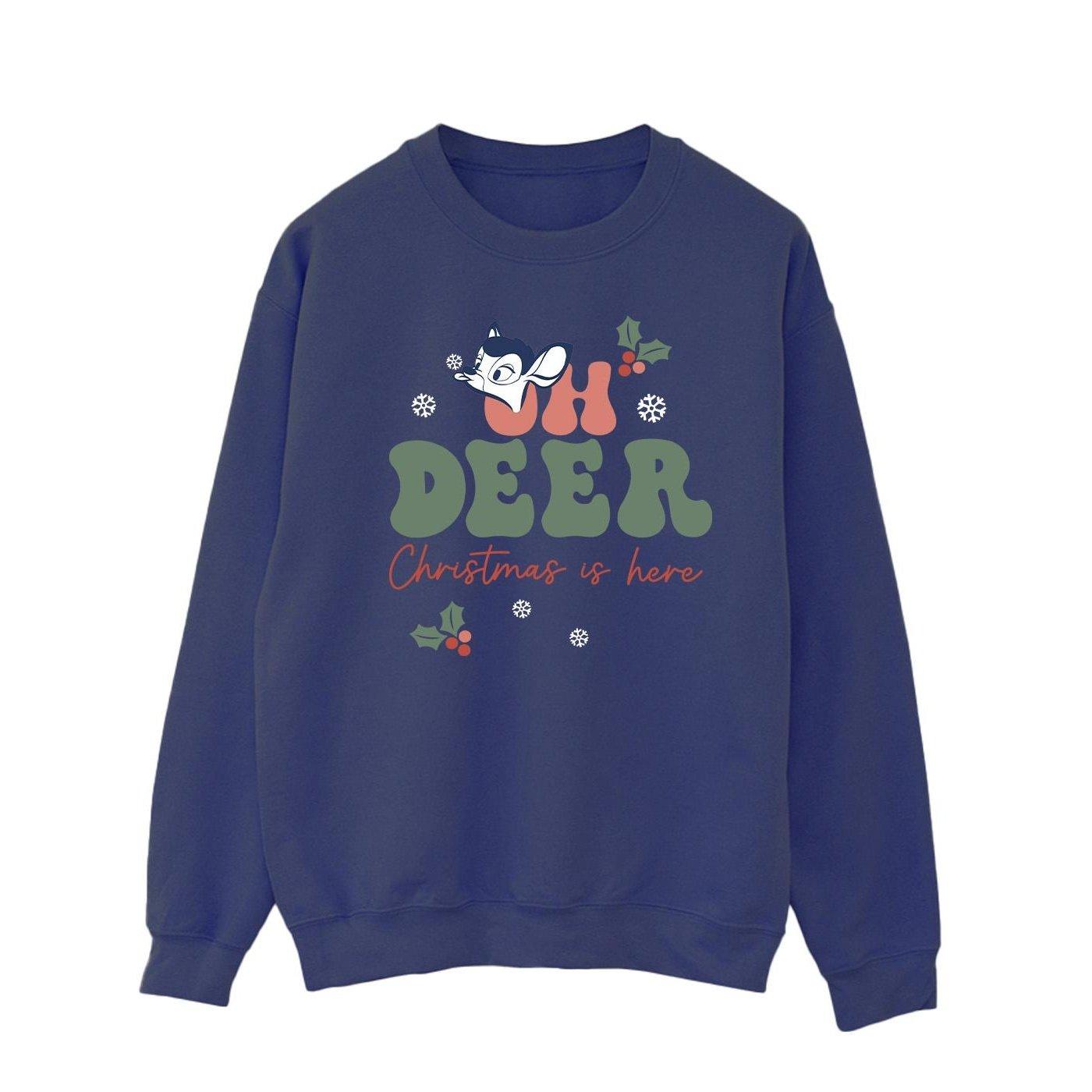 Bambi Oh Deer Sweatshirt Herren Marine M von Disney