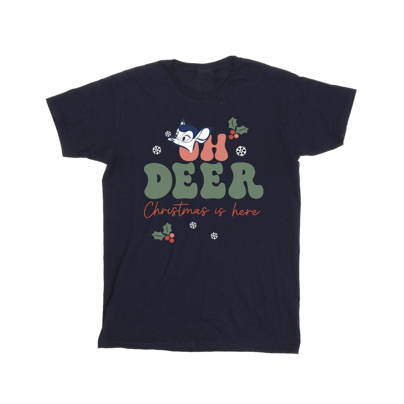 Bambi Oh Deer Tshirt Jungen Marine 152-158 von Disney