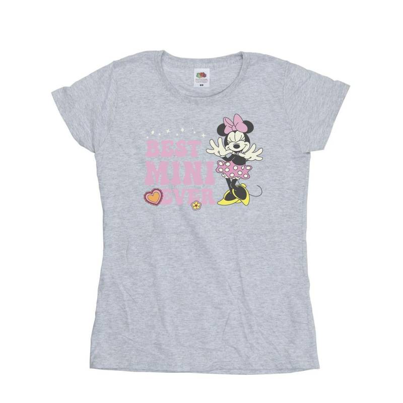 Best Mini Ever Tshirt Damen Grau XL von Disney