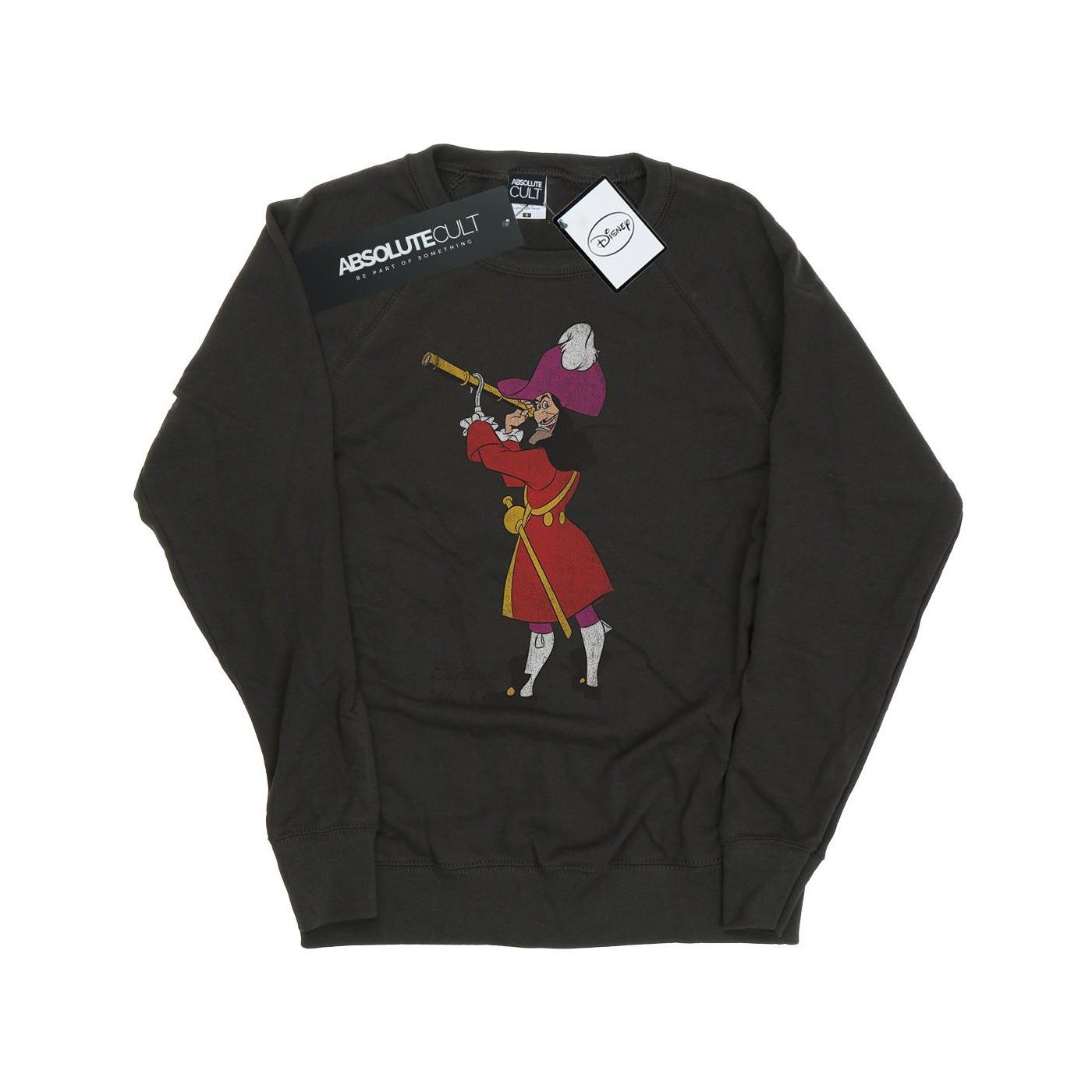 Classic Captain Hook Sweatshirt Damen Taubengrau XXL von Disney
