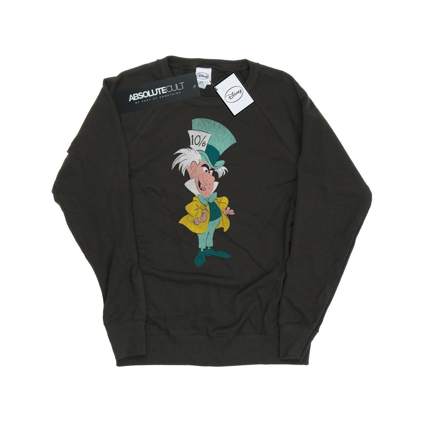 Classic Mad Hatter Sweatshirt Damen Taubengrau XXL von Disney