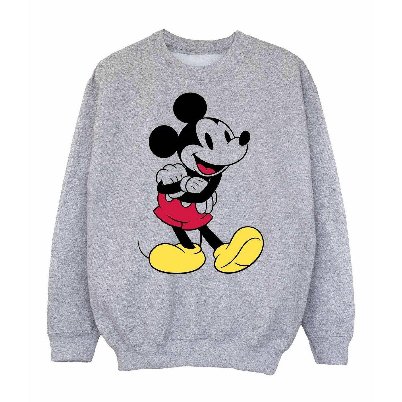 Classic Sweatshirt Mädchen Grau 116 von Disney