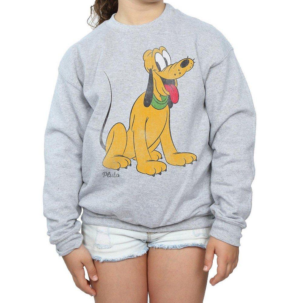 Classic Sweatshirt Mädchen Grau 116 von Disney