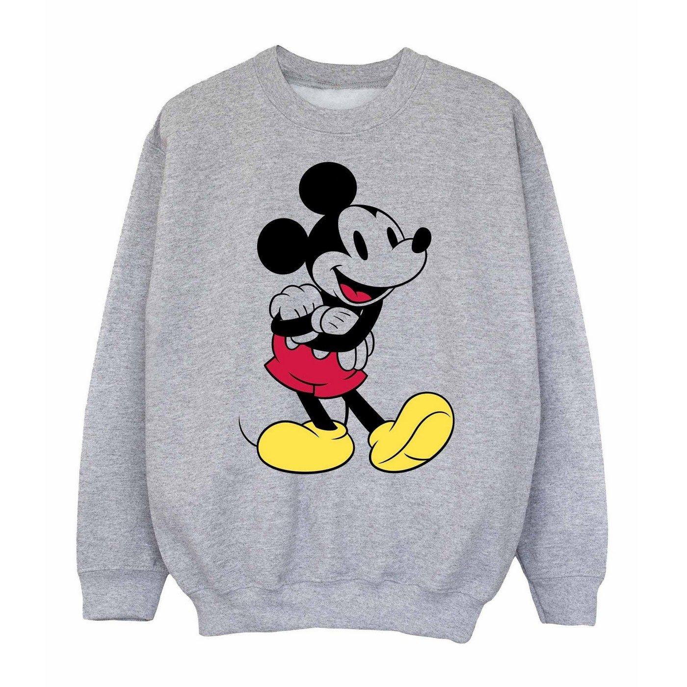 Classic Sweatshirt Unisex Grau 152-158 von Disney