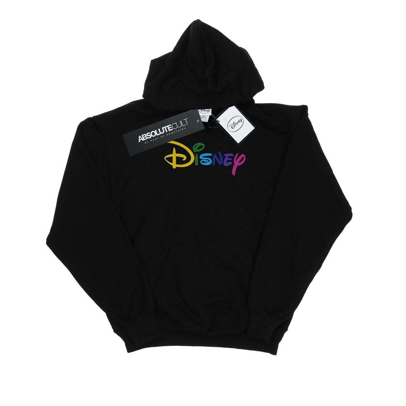 Colour Logo Kapuzenpullover Herren Schwarz XL von Disney