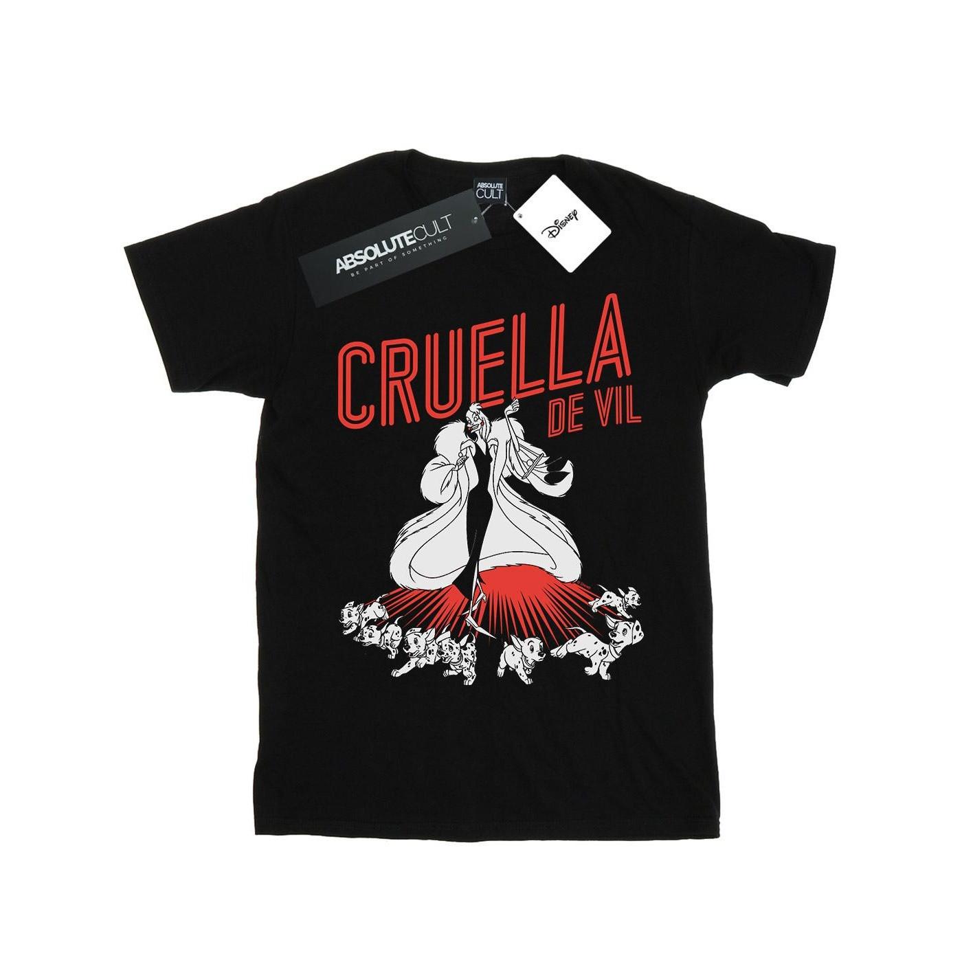 Cruella De Vil Dalmatians Tshirt Herren Schwarz M von Disney